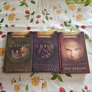 The Lost Books 3 4 5 Ted Dekker Hardcover YA novel Lot Christian fiction book